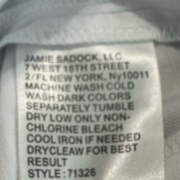 Jamie Sadock White Bermuda Golf Shorts Size 2 - Picture 7 of 7